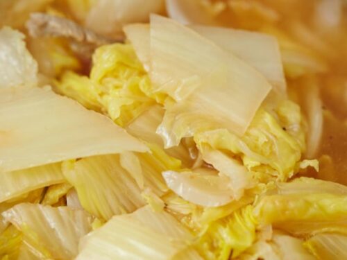 白菜を作る・料理する夢占い・意味